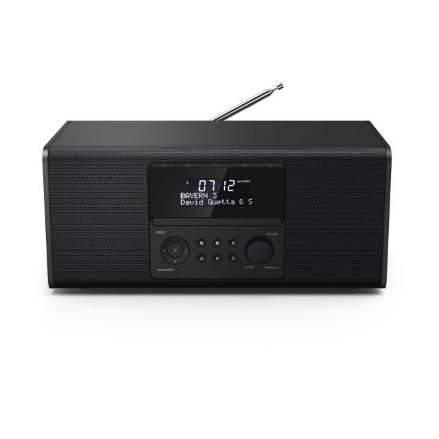 Hama "DR1550CBT" Digital Radio, FM/DAB/DAB+/CD/Bluetooth, Black
