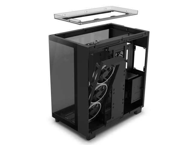 Кутия NZXT H9 Elite Matte Black 