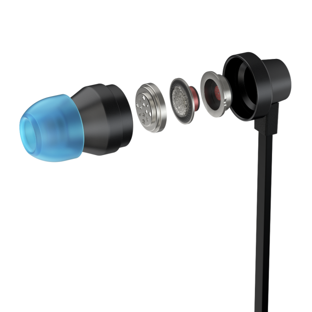 Gaming Earphone Logitech G333 In-ear, 3.5 mm + USB-C adapter 