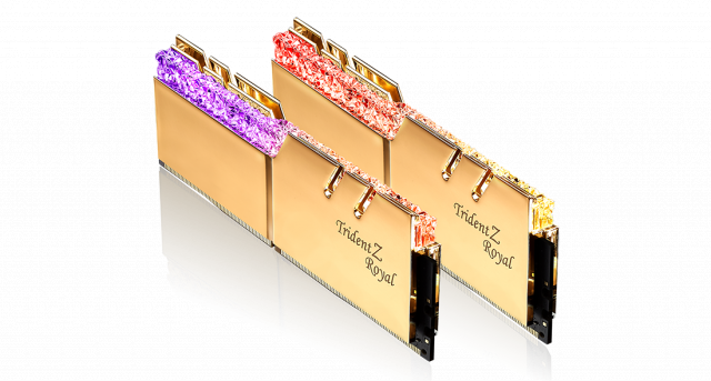 Памет G.SKILL Trident Z Royal 16GB(2x8GB) DDR4 PC4-25600 3200MHz CL16 F4-3200C16D-16GTRG 
