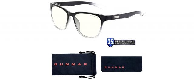 Gaming glasses Gunnar Berkeley Onyx Fade, Clear, Black 