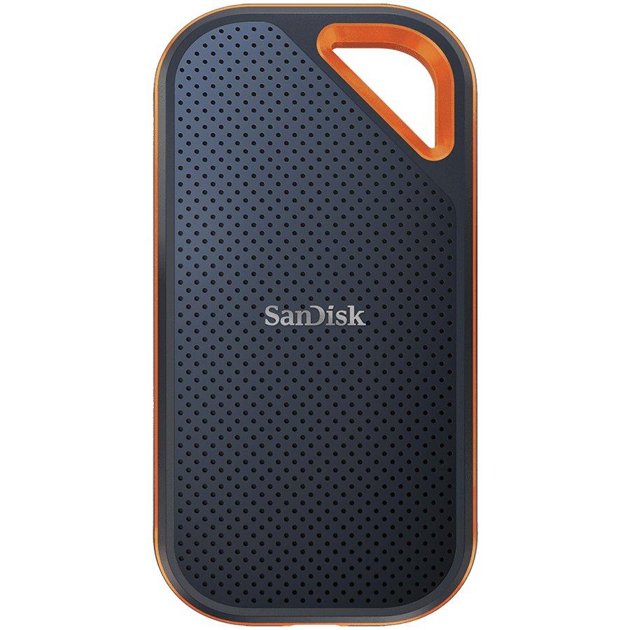 Външен SSD SanDisk Extreme Pro, 2TB, USB 3.1 Gen2 Type-C, Черен