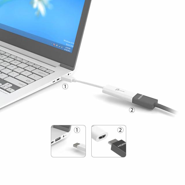 j5create JUA254 USB to HDMI Adapter 