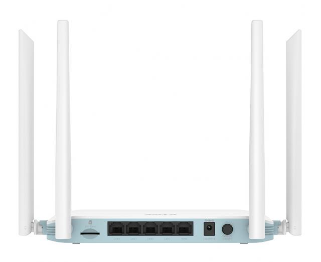 Безжичен рутер D-Link EAGLE PRO AI N300 4G Smart G403, 4G LTE, SIM слот 