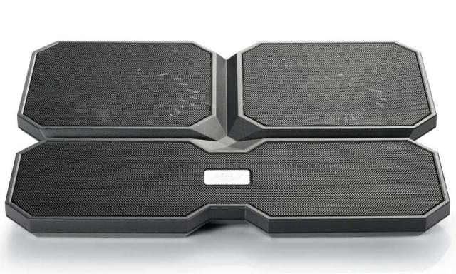 Notebook Cooler DeepCool Multi Core X6, 15.6", 2x140+100 mm, Black 