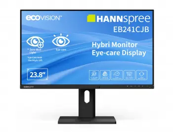 Монитор Hybrid Hannspree EB241CJB - 24"inch ecoVision TN, FHD(1920x1080), 75Hz, USB-C