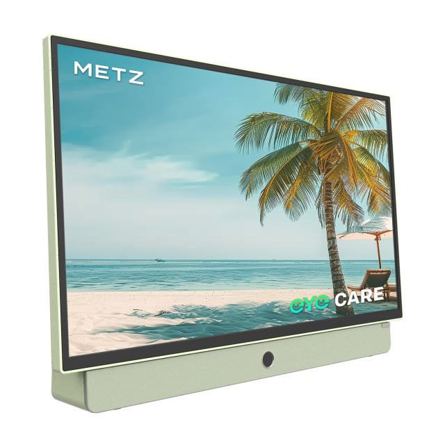 METZ Портативен телевизор 24MPE7200Z 24" LED FHD(1920x1080) GoogleTV, HDR10, зелен 