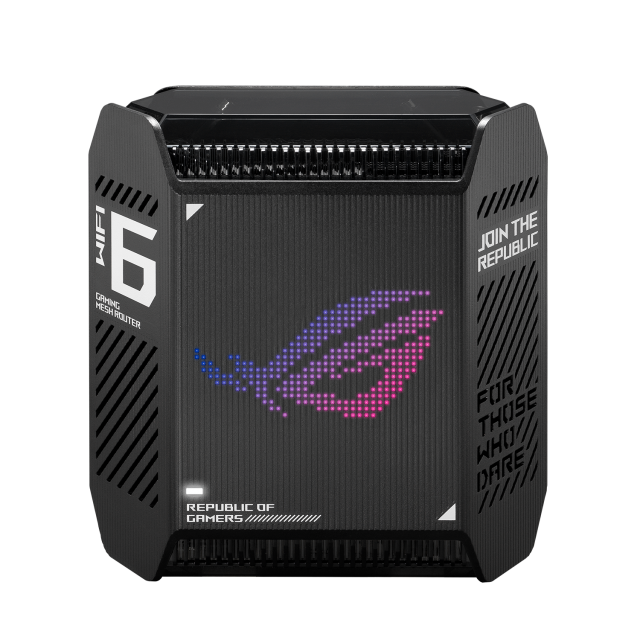 Безжична Меш система ASUS ROG Rapture GT6 (B-2-PK) AX10000 WiFi 6 (802.11ax) 