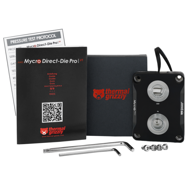 CPU Water Block AMD Mycro Direct-Die Pro V1 RGB 