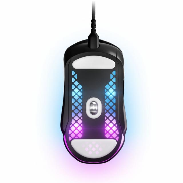 Геймърска мишка SteelSeries Aerox 5 Black, Оптична, Жична, USB 