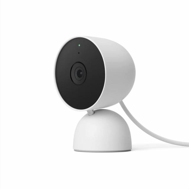 Вътрешна IP камера Google Nest Cam, 2 MP, с кабел