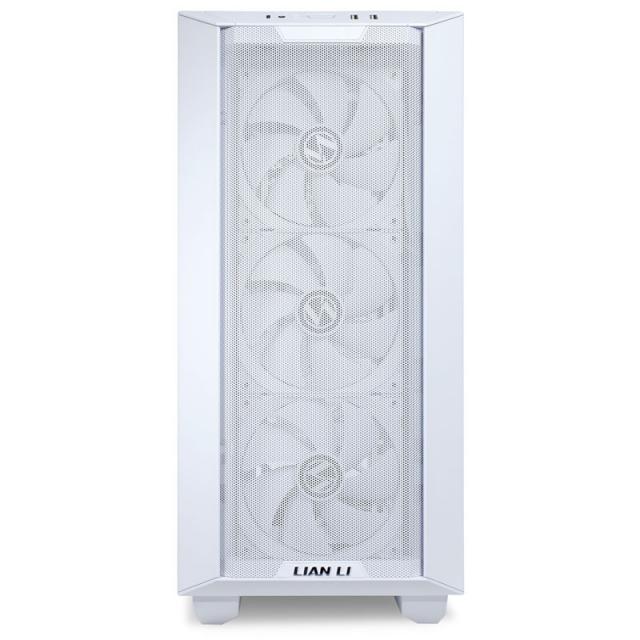 Case Lian Li LANCOOL III Mid-Tower, Tempered Glass, White 