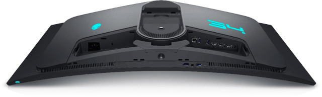 Монитор Dell Alienware AW3423DWF 34" Curved QD-OLED, WQHD 3440 x 1440 , 165Hz, 0.1ms 