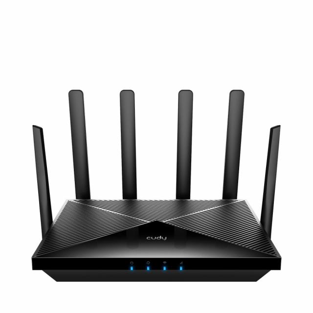 Безжичен рутер Cudy P5, 5G, AX3000, 2.4/5 GHz, 574 - 2402 Mbps, 10/100/1000 