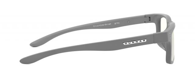 Детски компютърни очила GUNNAR Cruz Kids Small, Clear Natural, Сив 
