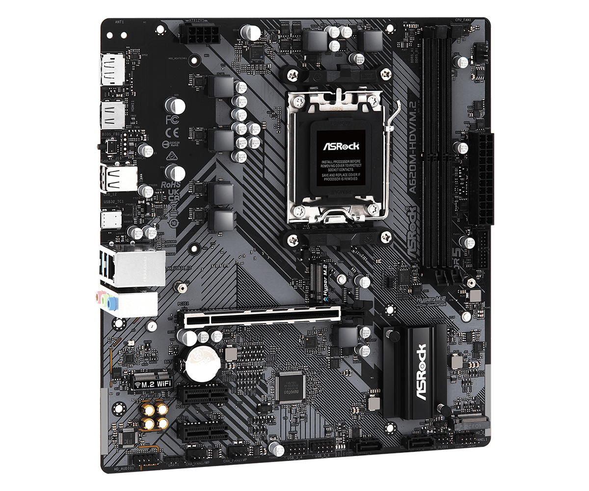 Motherboard ASROCK A620M-HDV M.2, Socket AM5, mATX