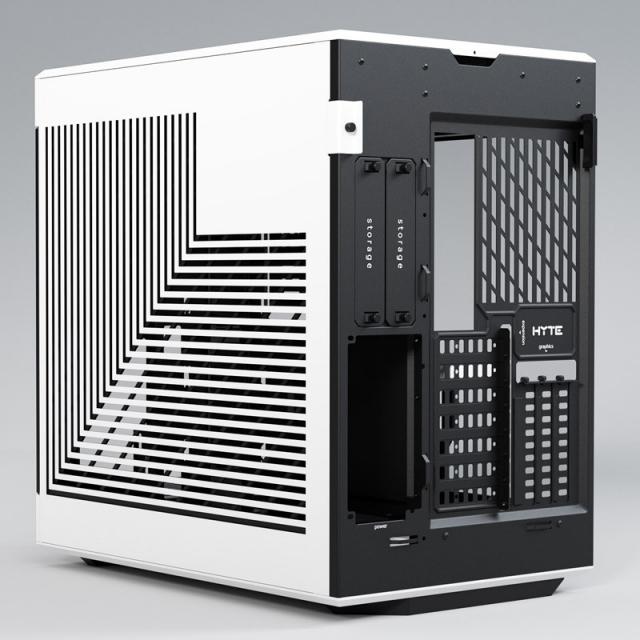 Case HYTE Y60 Tempered Glass, Mid-Tower, White and Black 