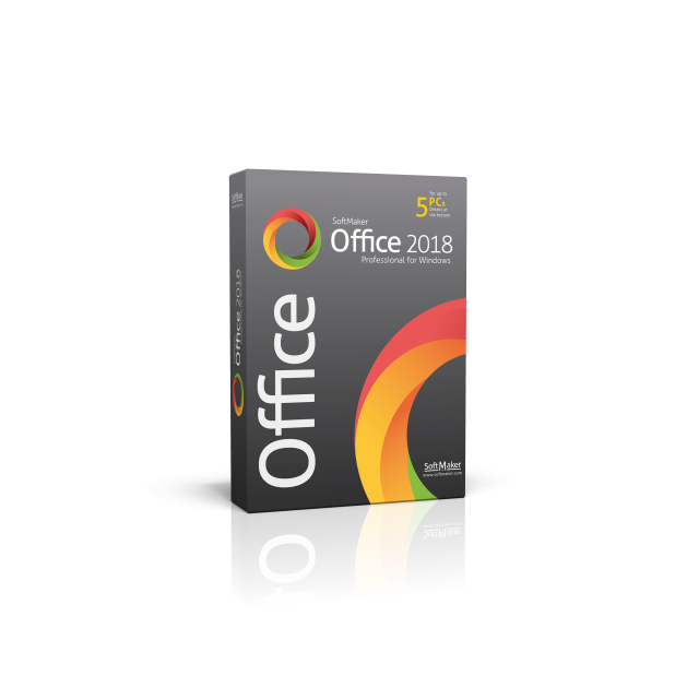 Софтуерен офис пакет SoftMaker Office Proffesional 2018 for Windows- лиценз за 10 бр. потребителя