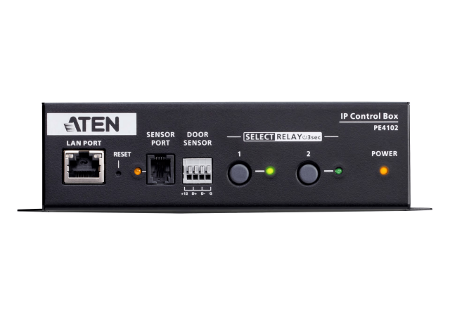 2-Outlet Eco PDU Power Controller ATEN PE4102G-AT-G, 2x IEC C13, 1 x IEC C14 
