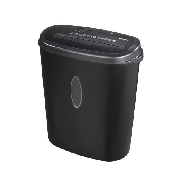 Шредер Hama Home X12CD, A4, 12 листа, CD/DVD, Черен 