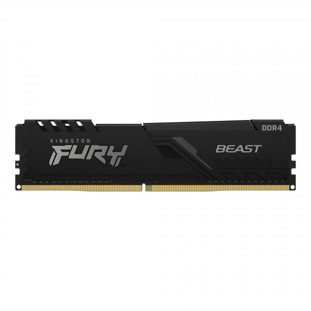 Memory Kingston FURY Beast Black 8GB DDR4 PC4-21300 2666MHz CL16 KF426C16BB/8