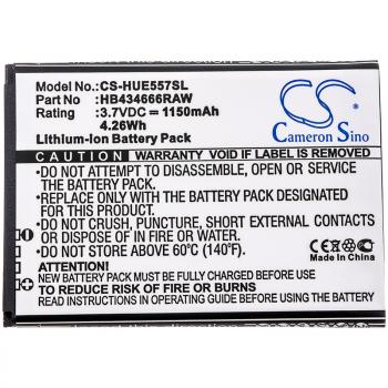 Router Battery for HB434666RAW Huawei E5336 E5573 E5577  3,7V  1150mAh CAMERON SINO