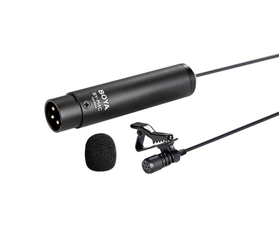 BOYA Lavalier Microphone BY-M4C, XLR 