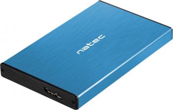 Чекмедже за твърд диск Natec Rhino Go 2,5’’, USB 3.0, син