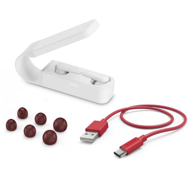 Блутут слушалки Hama Spirit Pocket, Тrue Wireless, Бяли, 184104 