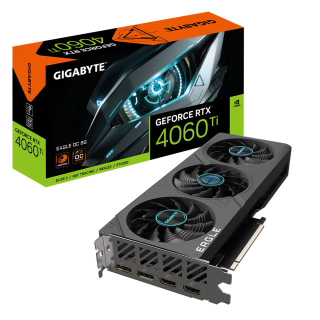 Видео карта GIGABYTE RTX 4060 TI EAGLE OC 8GB GDDR6 