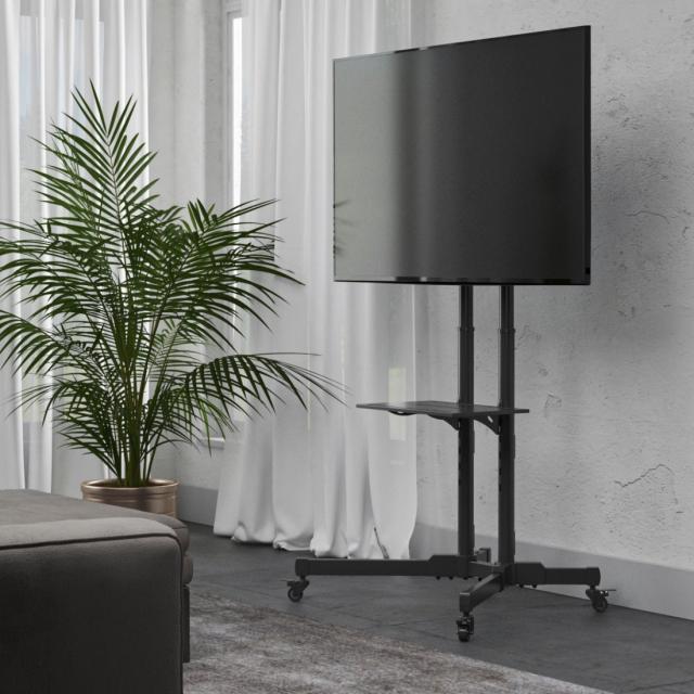 Hama "Trolley" TV Stand with Castors, up to 75", 220874 