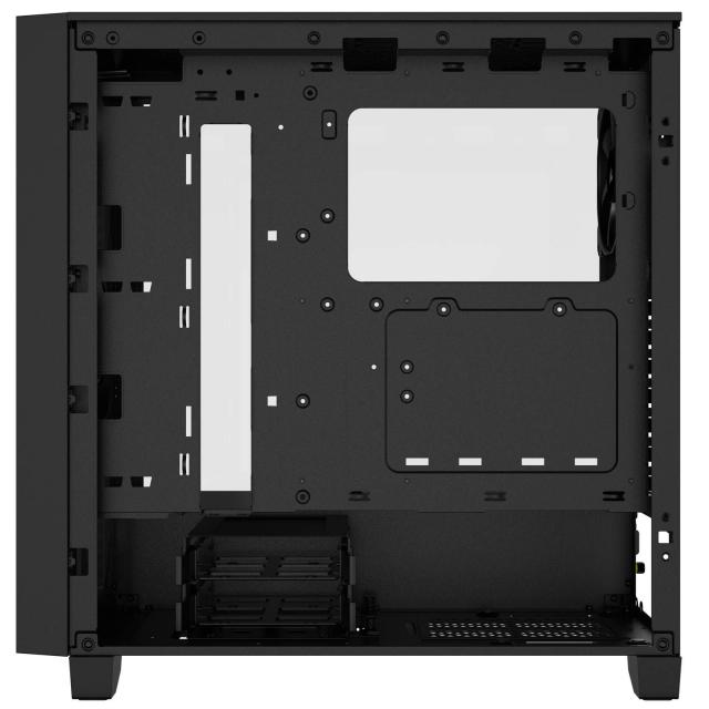 Кутия Corsair 3000D Airflow Mid Tower, Tempered Glass, Черна 