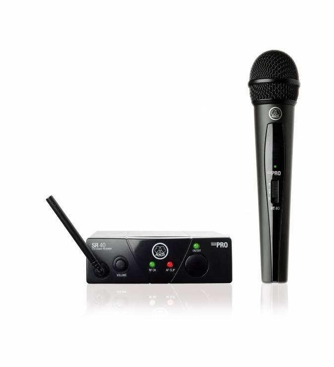Система с безжичен микрофон AKG WMS40 Mini Vocal Set