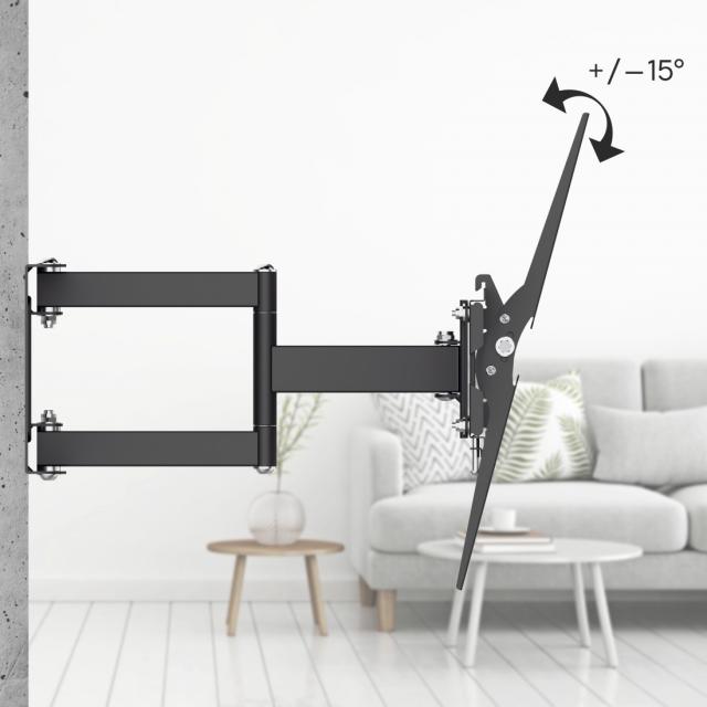 Hama TV Wall Bracket, Swivel, Tilt, Pull-out, 165 cm (65"), 220830 