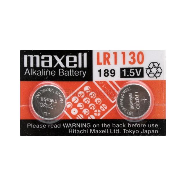 Button alkaline battery LR-1130/2 pcs. pack / 1.55V MAXELL