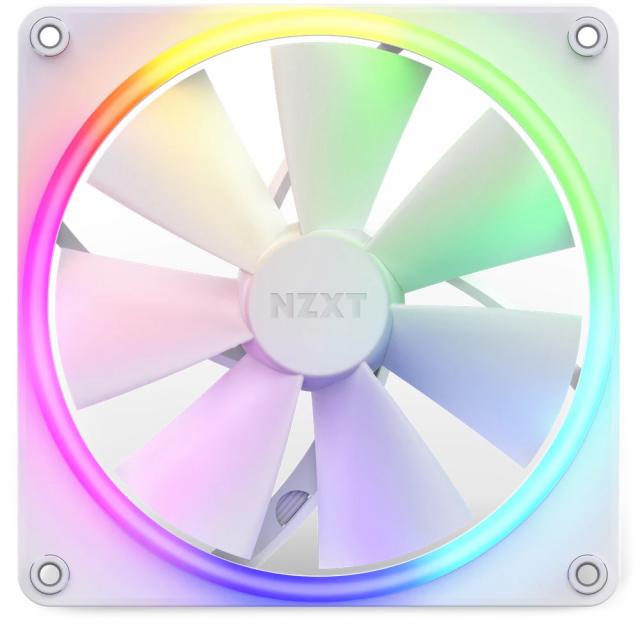 Вентилатор NZXT F140 RGB Бял 