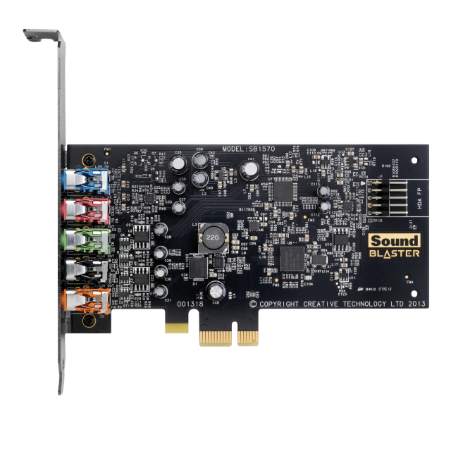 Sound card CREATIVE Audigy Fx, PCI-E, 5.1