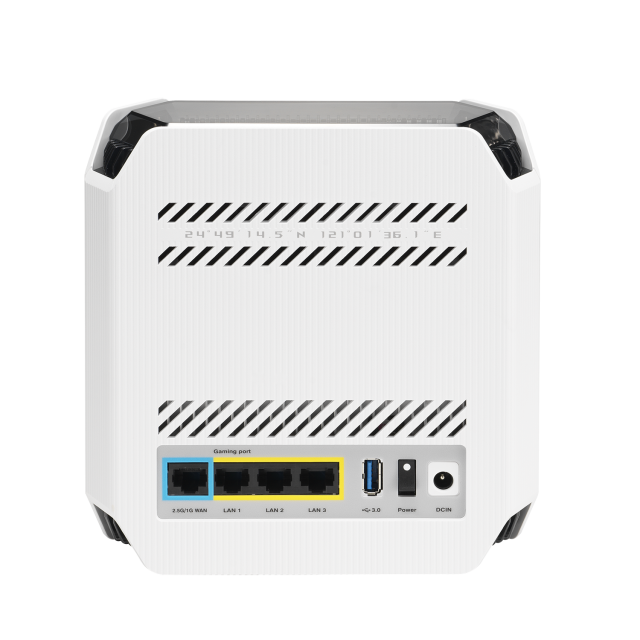 Безжична Меш система ASUS ROG Rapture GT6 (W-2-PK) AX10000 WiFi 6 (802.11ax) 