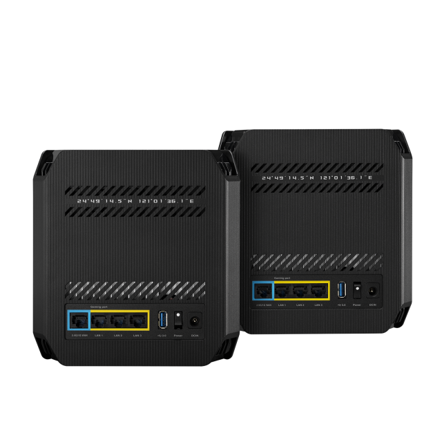 Безжична Меш система ASUS ROG Rapture GT6 (B-2-PK) AX10000 WiFi 6 (802.11ax) 