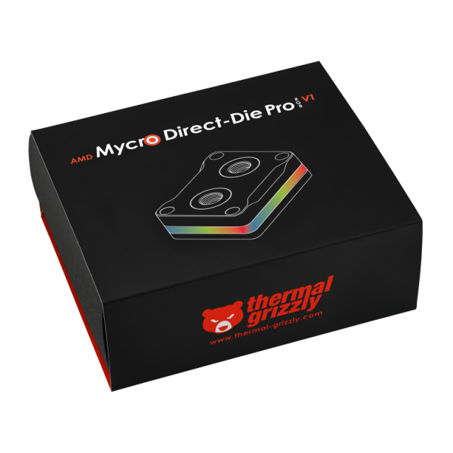 CPU Water Block AMD Mycro Direct-Die Pro V1 RGB 