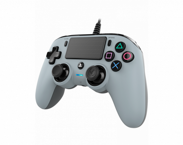 Wired Gamepad Nacon Wired Compact Controller, Silver 