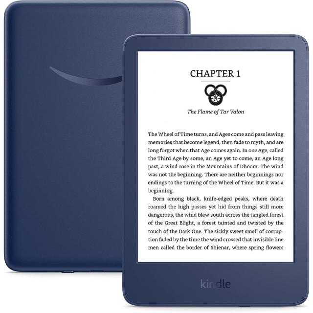 eBook четец Kindle Touch 6", 16GB, 2022, 11 генерация, Деним