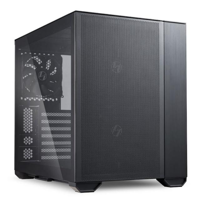 Кутия Lian Li O11 Air Mini Tower, Tempered Glass, Черна 