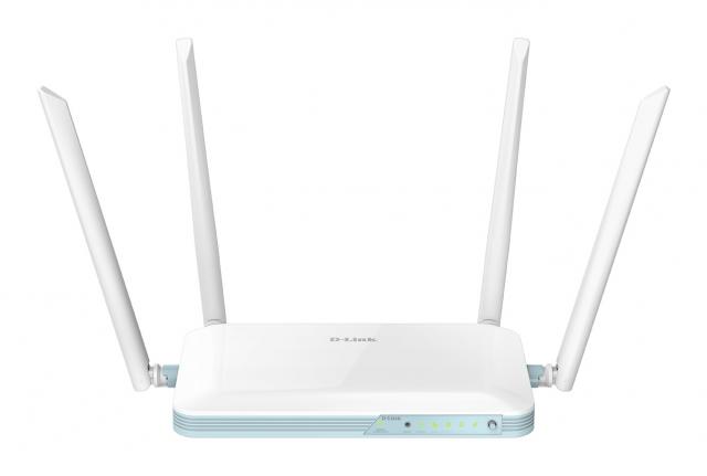 Безжичен рутер D-Link EAGLE PRO AI N300 4G Smart G403, 4G LTE, SIM слот 