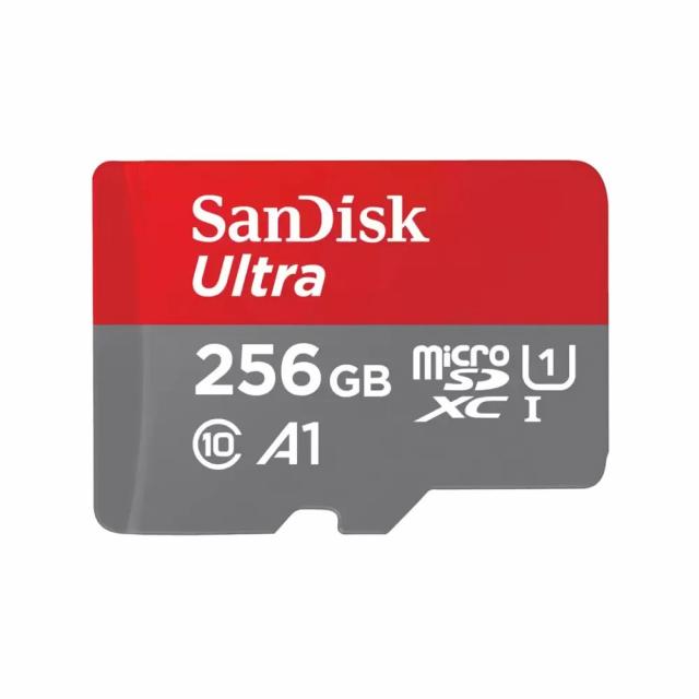 Memory card SANDISK Ultra microSDXC, 256GB 