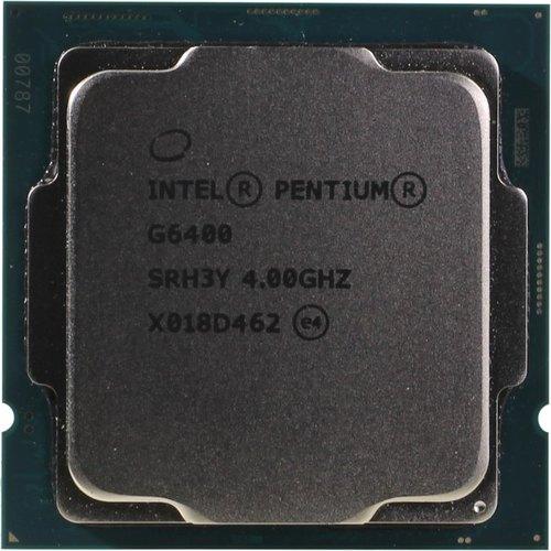 CPU Intel Pentium G6400, 4.0 GHz, 4M Cache, 58W,  FCLGA1200,  Intel UHD Graphics 610, Comet Lake, TRAY 