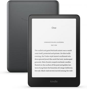 eBook четец Kindle Paperwhite Signature Edition - 7", 32GB - Metalic Black