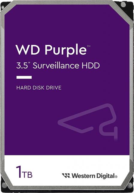 Хард диск WD Purple WD11PURZ, 1TB, 5400rpm, 64MB, SATA 3 