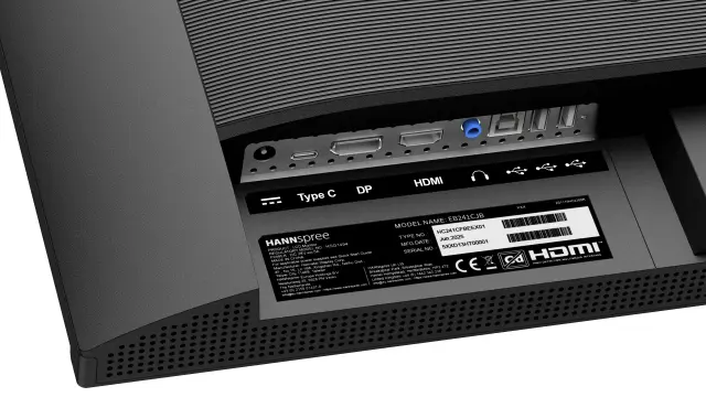 Монитор Hybrid Hannspree EB241CJB - 24"inch ecoVision TN, FHD(1920x1080), 75Hz, USB-C 