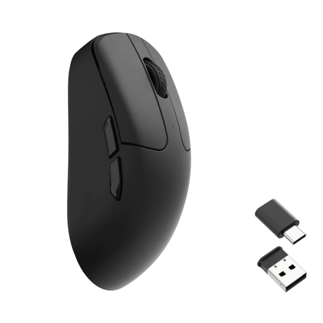 Gaming Mouse Keychron M2, Matte Black Wireless 